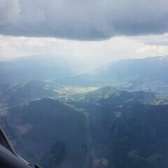 Flugwegposition um 11:52:06: Aufgenommen in der Nähe von Gemeinde Proleb, Österreich in 2139 Meter
